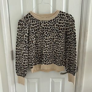 Cheetah Print Sweater